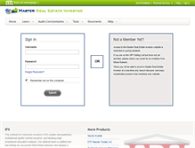 Tablet Screenshot of masterrei.ifii.com